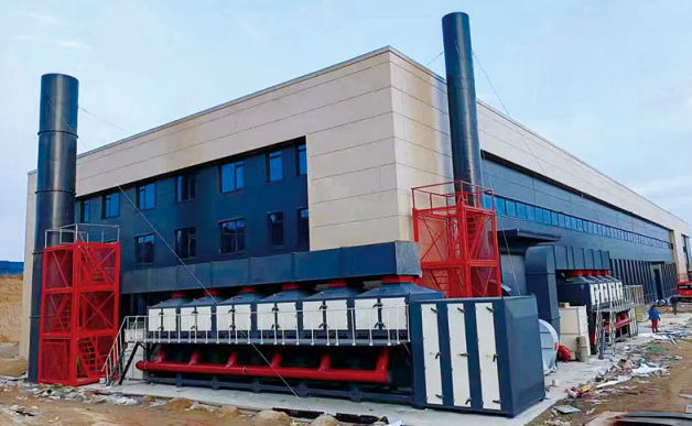 Plant level air purification equipment