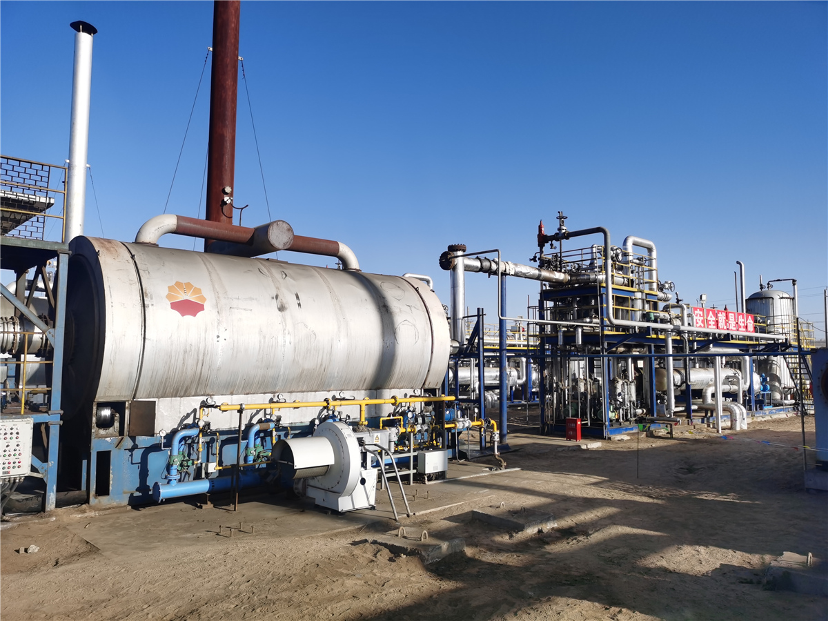Oil Mud Treatment in Qinghai Oilfield