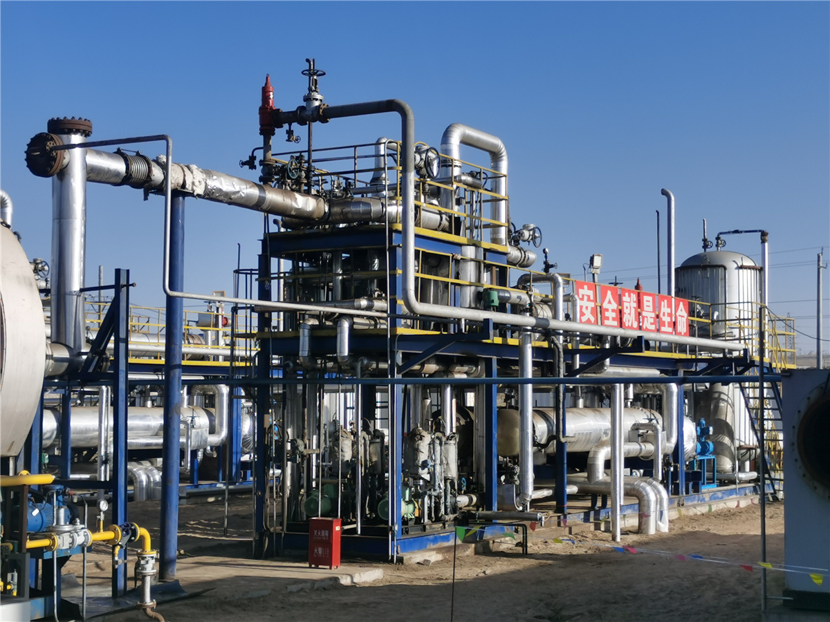 Oil Mud Treatment in Qinghai Oilfield